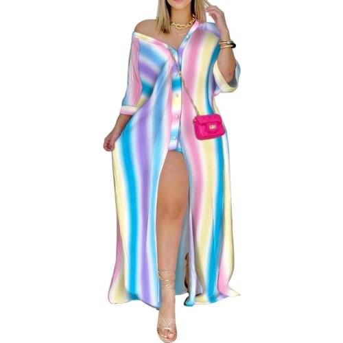 Boubou Africain Femme 2021 African Print Dashiki Clothes Plus Size Women Dress Batwing Sleeve Ankara Dresses Girl Party Dress