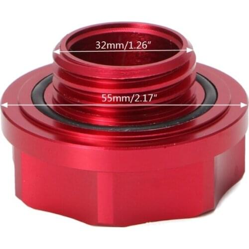 Aluminum Automobile Vehicle Oil Cap Fuel Tank Oil Cover Engine Oil Filler Cap Dropshipping