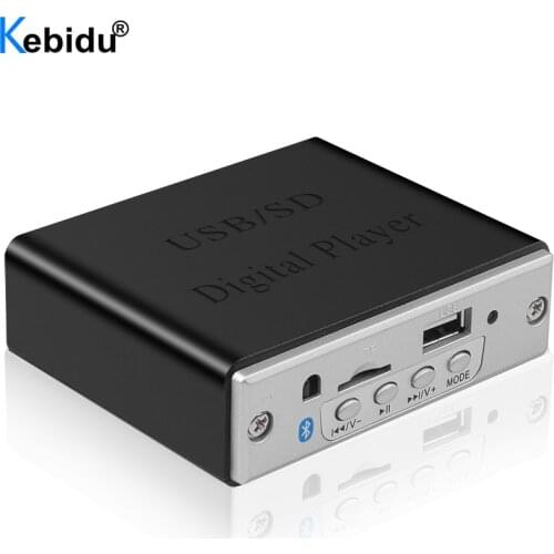 Bluetooth Car Kit Audio Decoder Board With Shell WMA 12V MP3 Player Audio USB TF FM Radio Module Wireless Remote Control