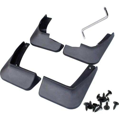 For Hyundai ix25 (creta) MUDFLAPS strong ABS material MUD FLAPS SPLASH GUARD MUDGUARDS With Logo 4PCS/LOTS LF1