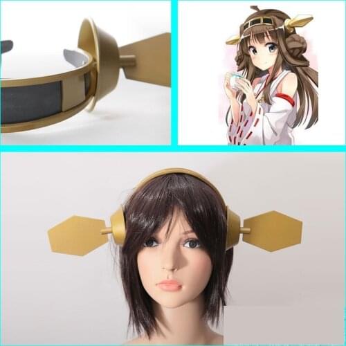 Kantai Collection Kongou Cosplay Hair Accessory Headband Tiara Resin Headwear Accessories Anime Halloween Props