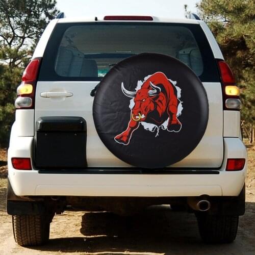 14" 15" 16" 17" PVC Leather Spare Tire Cover Case Bag Pouch Protector For Toytoa RAV4 FJ Cruiser Land Cruiser Hilux Surf Prado