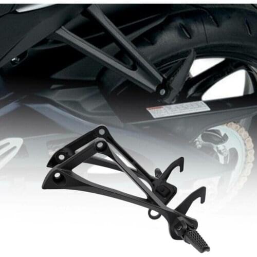 Motorcycle Rear Passenger Foot Pegs Footrest Bracket For Kawasaki Ninja ZX10R 2011-2014