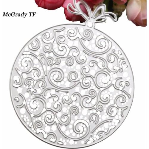 Christmas Birthday Ball Metal Cutting Die Scrapbooking Photo Album Decorative Embossing Folder Stencil Christmas Cutting Dies