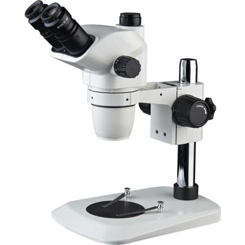 7X-45X Simul-focal Trinocular Zoom Stereo Microscope B6 Base Mobile Phone Repairing