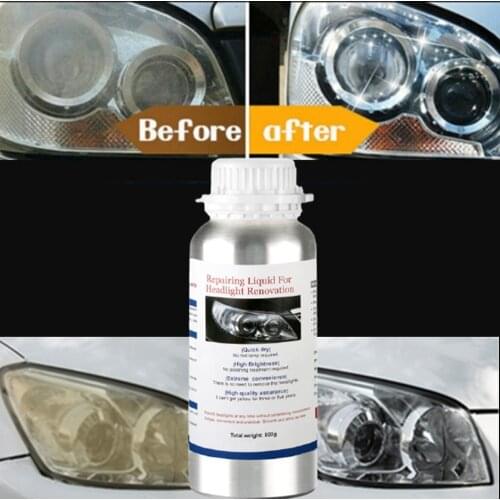 Evaporator Liquid Auto Lens Repair Kit Car Chemicals Headlights Liquid Polymer Car Headlight Polish Liquid For Evaporators