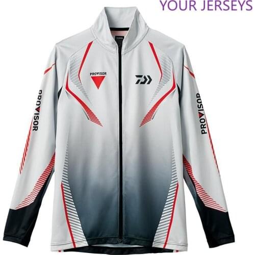 New DAIWA DAWA Men Fishing Clothing Long Sleeve Quick Dry Anti Uv Hiking Shirts Professional Outdoor Wear Pesca DAIWA Pesca Dawa