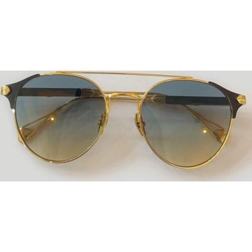 New Women Sunglasses Personality Outdoor Sunglasses Men and Women Classic Retro Round Sun Glasses With Box