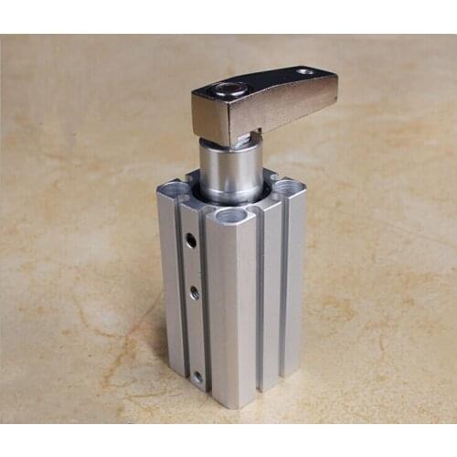 Bore 25mm *10mm stroke MK type pneumatic cylinder Rotary clamp cylinder