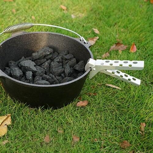 Picnic Cookware Tableware Anti-hot Pot Pan Holder Pot Clips Bowl Gripper Camping Pot Pan Gripper Handle