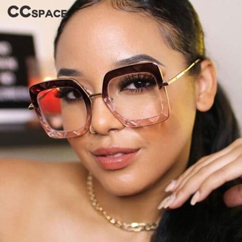 48200 Square Gradient Lens Sunglasses Cat Eye Men Women Fashion Shades UV400 Vintage Glasses