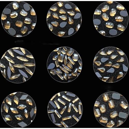 Swarovsky 1440Pcs Mix size Hotfix Rhinestones Shiny Crystal AB Flatback stone SS6-SS30 for Clothes DIY Decs Manicure Accessories