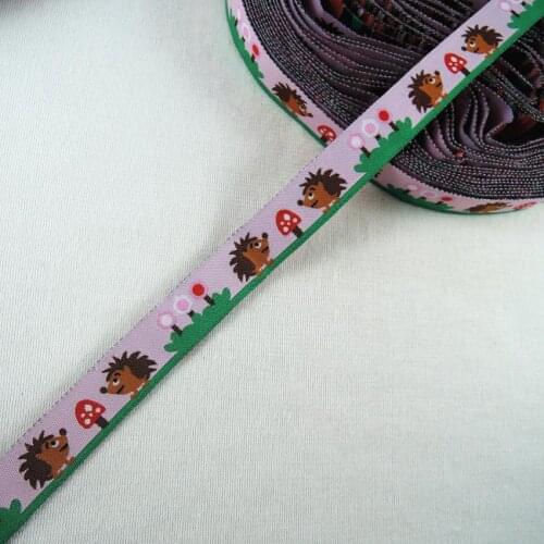 16mm Animal Pattern Polyseter Woven jacquard ribbon trim 10 yards/lot, 5/8" DIY handmade Sewing dog chain accessories CX47