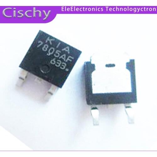 10pcs/lot KIA7805AF KIA7805 7805AF TO-252 In Stock