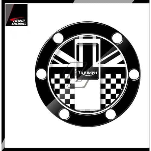 For TRIUMPH DAYTONA 600 650 675 675R 955i BONNEVILLE Motorcycle Sticker Gas Tank Cap Protection -3D