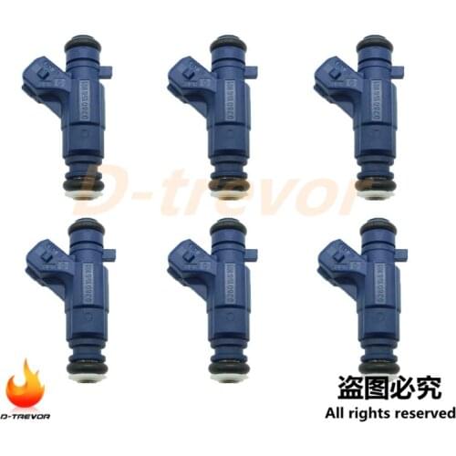 6Pcs Fuel Injector 0280156101 For 2003-05 Porsche Cayenne 4.5L V8