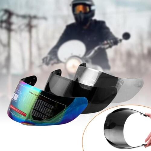 80% Dropshipping!!Sunshade flexible full face anti-fog UV protection motorcycle helmet lens suitable for AGV K5 K1