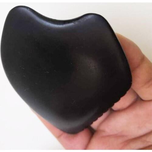 Black Bian Stone Gua Sha Massage Tool Massage Bianstone Scraping Board SPA Acupuncture Scraping Body Foot Massage Tool Supplies
