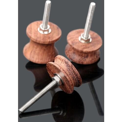 7pcs Wood Leather Burnisher Polished Rods, Leather Craft Edge Slicker Tool Electric Polished Tip Head DIY Rotary Sets