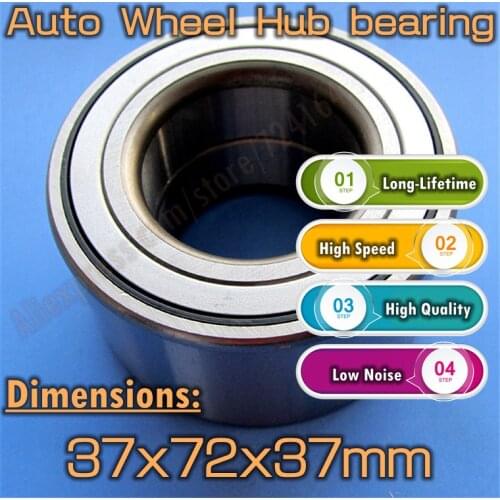 Long-Lifetime High speed Car Bearing Auto Wheel Hub bearing DAC37720037 Free Shipping 37*72*37 37x72x37 mm High Quality