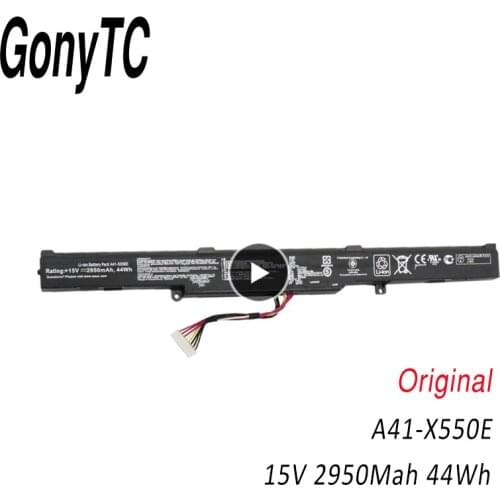 GONYTC A41-X550E Laptop Battery for ASUS X450 X450E X450J X450JF X751M X751MA X751L X750JA A450J A450JF A450E F450C F450V