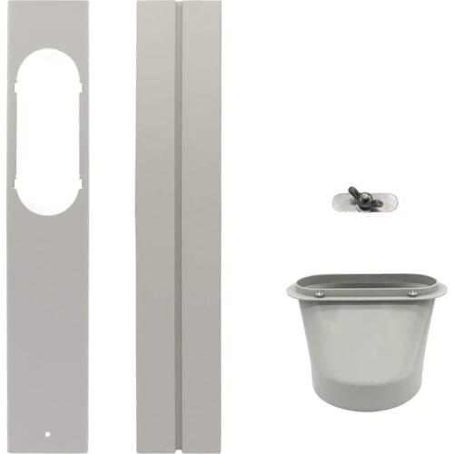 Hot TOD-Ac Window Kit - Sliding Window Vent Air Conditioner Kit Suitable for Mobile Air Conditioner Hose with 5.9 inch/15cm