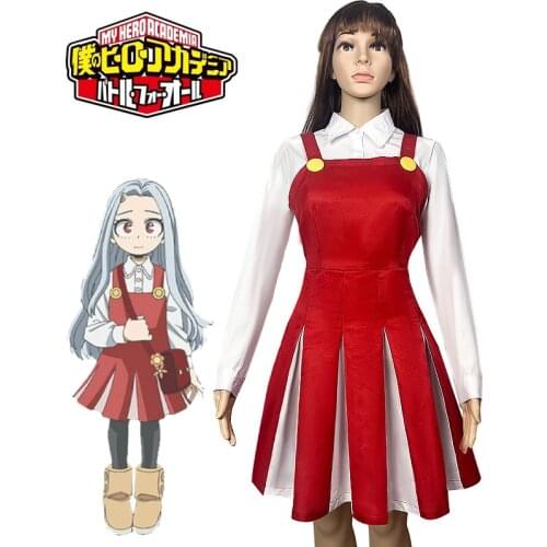 Anime Boku no My Hero Academia Season4 Eri Cosplay Costume Uniform Dress Halloween Costume socks