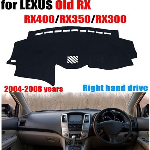 Car dashboard cover For LEXUS old RX RX400 RX350 RX300 2004-2008 Right hand drive dashmat pad dash covers auto accessories
