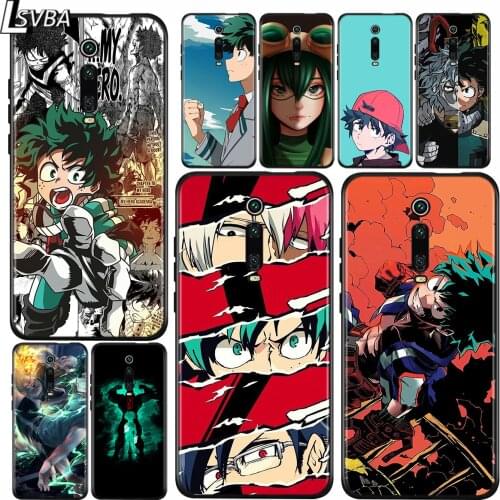 For Xiaomi Redmi 9A 9C 9 Matte Phone Case My hero academy For Redmi 10X K20 Pro 5G S2 8A 8 7A 7 6 6A Phone Cover