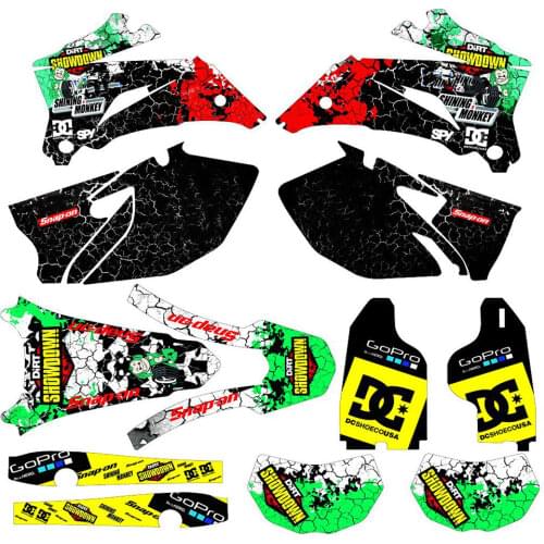 Motorcycle 3M STICKERS Graphics Decals for Yamaha WRF250 WR250F 2007 2008 2009 2010 2011 2012 2013 2014 WRF450 WR450F 2007-2011