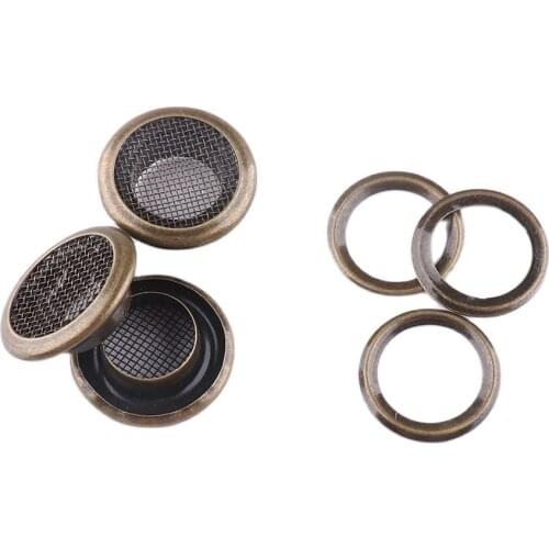 100 sets 14*8*4mm Scrapbook Metal Eyelets green DIY Scrapbooking Embellishment Garment Clothes Accessories Apparel Sewing Crafts