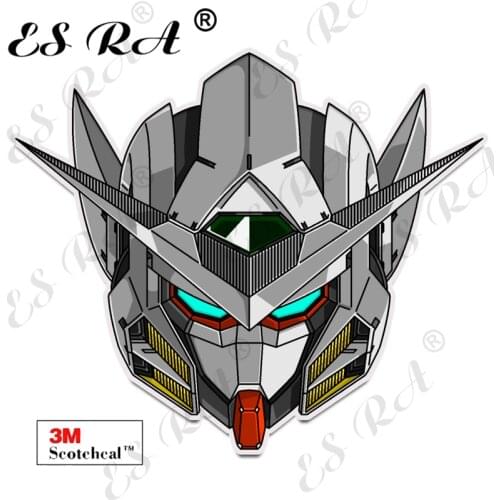 PVC Stickers Vinyl Car Decals Anime Robot Pegatinas Kids Stickers Waterproof Matt for Laptop Bicycle Pitcher Motor Helmet