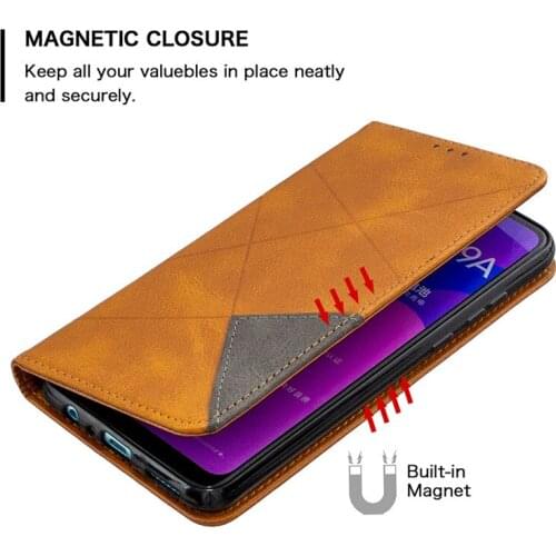 New Style Magnetic Leather Slim Case na For Huawei Honor 9X Lite 9A 9S 10i 20S 20i 20 10 Lite 8A 8S 7A 7C Pro Flip Business Phon