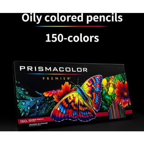 PRISMACOLOR Soft Core Art Oily Colored Pencils 150 Colors Wood Colored Pencils for Artist Sketching and Painting School Supplies