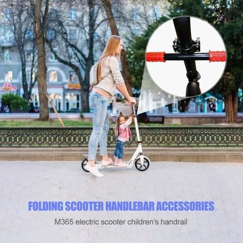 Durable Electric Scooter Kid Children Folding Handle Grips Multi-function Portable Skateboard Accessory for M365