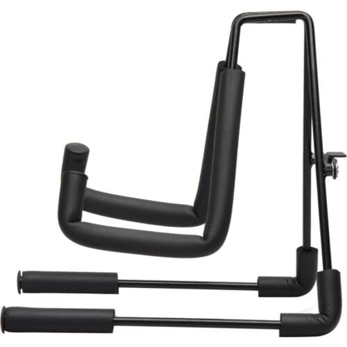 Aluminum Alloy Folding Ukulele Violin Stand Soft Sponge String Instruments Holder Stringed Instruments