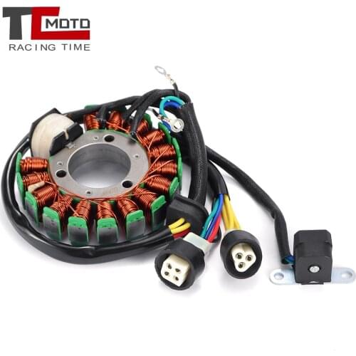 TCMOTO Motorcyle Ignition Generator Magneto Stator Coil For YAMAHA YFM225 YFM250 YFM 250 225 Moto-4 Engine Coil 59V-85510-20
