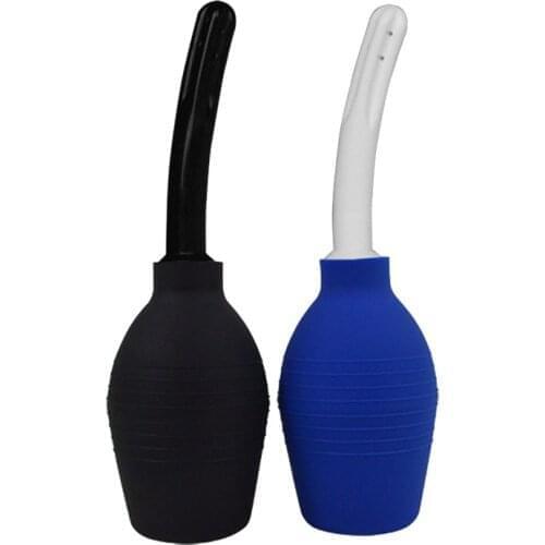 310ML Anal Plug Cleaner Enema Vagina Cleaner Safe Syringe Stream Douche Enema Colon System Female Health Care Adult Sex Product