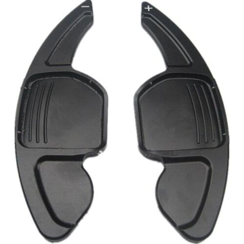 For AUDI A3 S3 A4 S4 B8 A5 S5 A6 S6 A8 R8 Q5 Q7 TT DSG Car Steering Wheel Extension Shifters Shift Aluminum Shift Paddles 2pcs