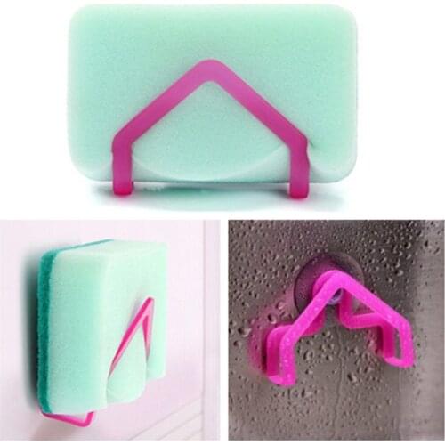 Kitchen Suction Cup Sink Drain Rack Sponge Storage Holder Kitchen Sink Soap Rack Drainer Rack Bathroom Accessories Organizer