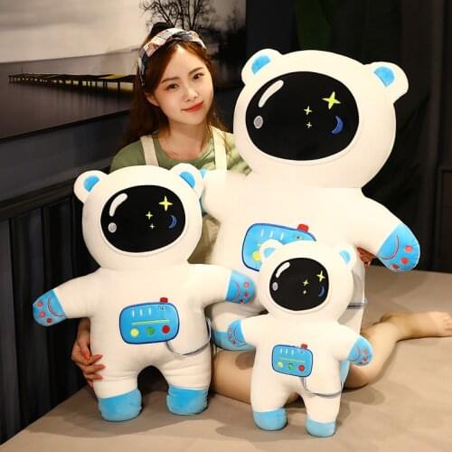 40/60cm Creative Space Elf Astronaut Plush Toys Science Fiction Type Stuffed Soft Action Figure Doll Pillow Speelgoed Pop Home