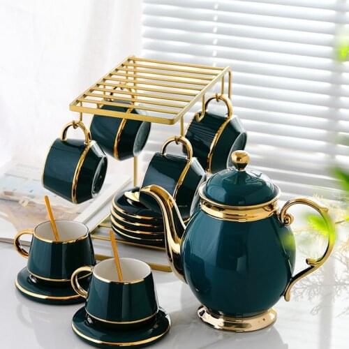 Nordic Luxury Coffee Cup and Saucer Ceramic Modern Design Art Breakfast Coffee Mug Set Creativity Minimalist Tazas Mugs BC50BD