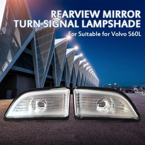 Mirror Cover Car Side Door Rearview Side Mirror Cover Cap No Bulb For Volvo XC60 2009-2013 31217288 31217289 Car Accessories