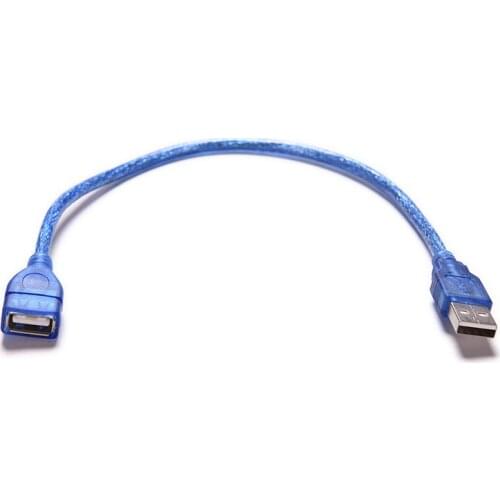 Excellent Short USB 2.0 Type A Female To Male Extension Extender Cable Cord