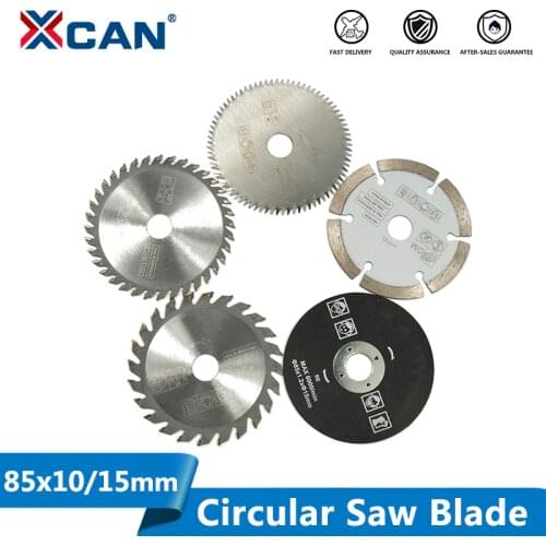 XCAN 85mm Saw Blade Mini Cutting Disc for Dremel Power Tools Wood Circular Saw Blade