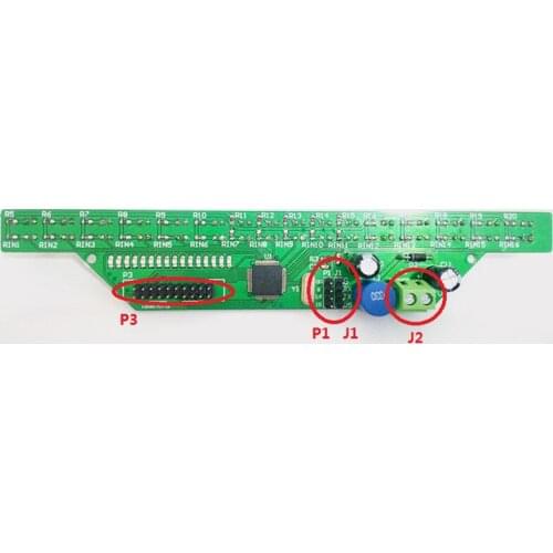 Light Line Inspection Board Line Inspection Sensor Intelligent Car Line Inspection Board 16-Way