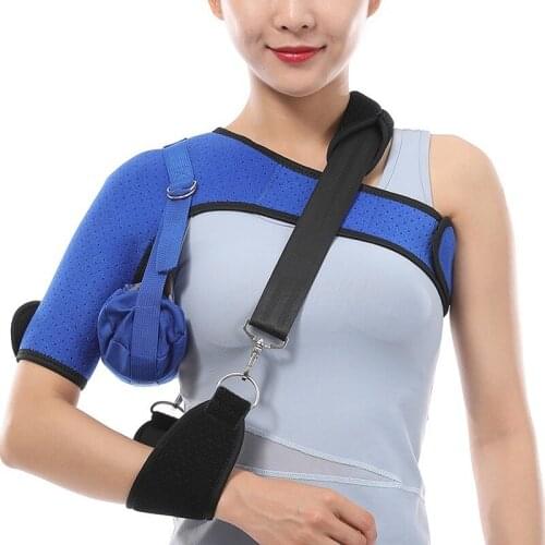 Shoulder Brace Adjustable Neoprene Shoulder Support Breathable Shoulder Compression Sleeve Inflatable with Airbag