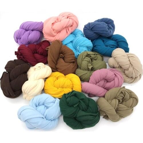 Newborn Photography Props Multicolor Soft Wraps Blanket For Baby Boy Girl Photo Infant Photography Costume Props