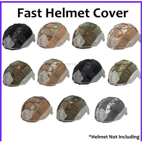 Military Tactical Fast Helmet Cover Paintball Accessories Hunting Shooting Wargame Sport Helmet Cover Combat Cs Helmets Covers