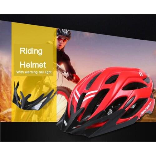 Riding Helmet Bicycle Helmet One Piece Unisex Cycling Equipment Fashion Gradient Ventilation Impact Resistance Super Light EPS